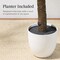 Best Choice Products Artificial Olive Tree, Lifelike Faux Tree, Home Accent Décor w/ Planter Pot, Realistic Trunk